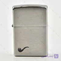 فندک زیپو نقره ای طرح پیپ – Pl br fin pipe Lighter