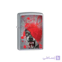 فندک سیگار زیپو – GRUNGE HOWLING WOLF