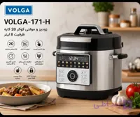 زودپز و مولتی کوکر ۲۰ کاره ولگا VOLGA مدل 171-H ظرفیت 8 لیتر