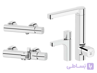 ست شیرآلات کاویان مدل ساتین پلاس