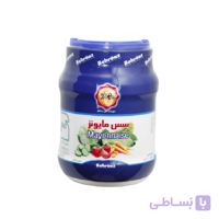 سس مایونز بهروز 900 گرمی شیشه ای Mayonesa Behrooz – Frasco de Vidrio de 900 g