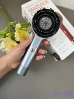شانه ماساژور شارژی وارداتی اورجینال اسکالپ مدل XC-901 | ماساژ پوست سر و روغن تراپی همزمان