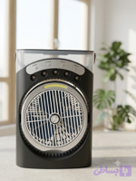 پنکه مه‌پاش شارژی اورجینال YT-M2052 | LED دار | ۳ سرعته | باتری و Type-C | مناسب قطعی برق و کمپینگ