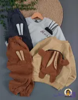 ست بلوز و شلوار فانتزی و جذاب رابیت کوله دار