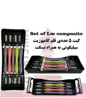 ست قلم کامپوزیت سیلیکونی سولو کاریزما مدل LM (به همراه بسکت) Charisma