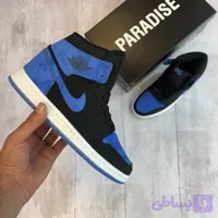 کفش و کتونی نایک جردن رویال مشکی ابی ساقدار مردانه