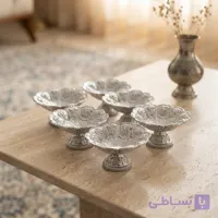 جام حنا و هفت سین نقره ای