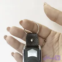 جاکلیدی مدل حلقه چرمی ریموت بتا بسته 3 عددی