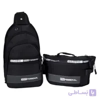 کیف کراس بادی مدل NU-00988 به همراه کیف کمری