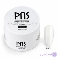 پینت ژل سفید طراحی ناخن PNS – کد۱
