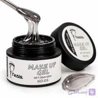 بیلدر ژل هارد کلییر ناخن تتیس – میکاپ ژل ۵۶ گرم کد۱