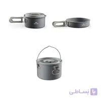 ست ظروف آلومینیوم 2-4 نفره نیچرهایک | CNK2450CF010