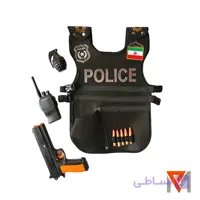 جلیقه پلیس مشکی AH0014