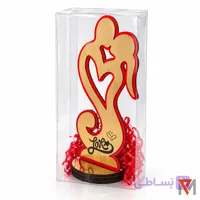 استند دکوری عاشقانه love طرح قلب