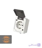 پریز بارانی ارت دار پارت الکتریک مدل برکه کد 132