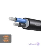 کابل برق آلومینیومی 2 در 25 با روکش PVC و عایق XLPE خراسان افشار نژاد
