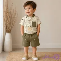 تیشرت شلوارک پسرانه مدل استوا (پردیس)