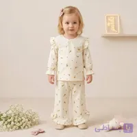 بلوز شلوار ملینا سفید (پردیس)