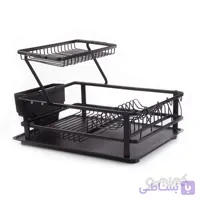جاظرفی و آبچکان رومیزی آلومینیومی یک طبقه