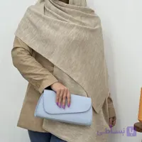 شال بافت ساده زنانه با ارسال رایگان