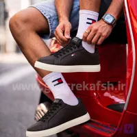 کتونی ونس تامی Tommy مردانه رنگ قهوه ای کرم کد 2877