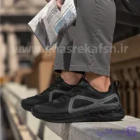کتونی هامتو HUMTTO مردانه بزرگپا رانینگ رنگ مشکی کد 790