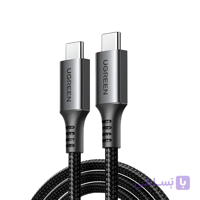 کابل شارژ و دیتا 3 آمپر و 60 وات USB-C یوگرین مدل US567 کد 15374 طول 2 متر