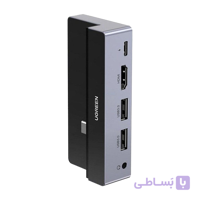 هاب 5 پورت USB-C با USB 3.0 و HDMI با قابلیت PD یوگرین مدل CM317 کد 70688