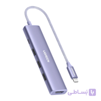 هاب 5 پورت USB-C یوگرین مدل CM478 کد 35582