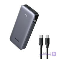 پاور بانک 30 وات 3 پورت 10000mAh یوگرین مدل PB535 کد 55994B