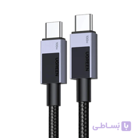 کابل شارژ و دیتا 5 آمپر و 100 وات USB-C یوگرین مدل L512