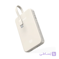پاور بانک 20 وات 2 پورت 10000mAh یوگرین مدل PB505 کد 35340 همراه با کابل USB-C متصل