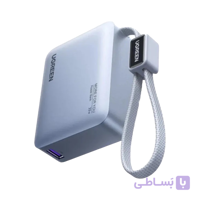 پاور بانک 33 وات دو پورت با یک کابل متصل  USB-C و ظرفیت 10000mAh یوگرین مدل 75173