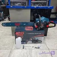 اره زنجیری بنزینی 60 سانتی باس مدل مدل CHn60