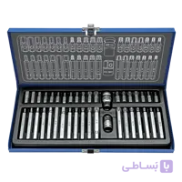 جعبه بیت 1/2 اینچ و 3/8 اینچ 40 پارچه شش گوش ستاره ای نووا مدل 6562