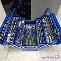 مجموعه جعبه بکس و ابزار دستی ۸۵ عددی صنعتی باس مدل Box-85N