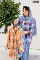 نام : مانتو چهارخونه هانی