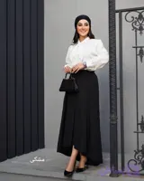 شومیز دامن پاپیون (کد WAMAA)