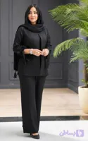 کت شلوار نوار عدسی