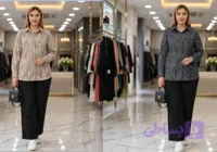 ست شومیز و شلوار گازوئیلی بیتا