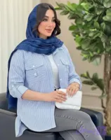 شومیز جیب صلیبی (کد I1HCI)
