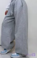 شلوار بگ دوکاره پنبه گلگسی