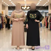 مانتو کفتان گلدوزی زنانه