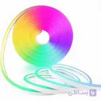ریسه نئون فلکسی RGB فول کالر برنامه پذیر