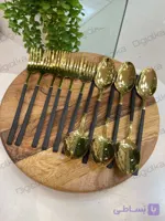 ست قاشق و چنگال 12 پارچه وارداتی شیک (سرویس 6 نفره) مدل مدرن