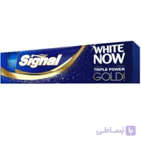 خمیر دندان سیگنال سری White Now مدل Gold حجم 50 میلی لیتر