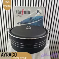 قابلمه گرانیتی زرفام سایز 34 رنگ مشکی