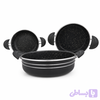 ست 3 پارچه ماهیتابه اپیروس دسته پلاستیکی درجه 1