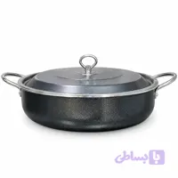 تابه سایز 38 برند هیشو رنگ سربی