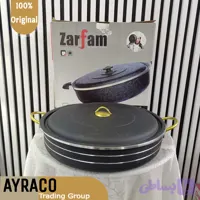 تابه گرانیتی زرفام سایز 42 رنگ مشکی